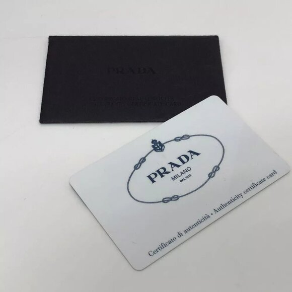 PRADA B1959 Camouflage 2WAY Shoulder Crossbody Bag Hand Bag khaki/SilverHardware - Picture 9 of 15